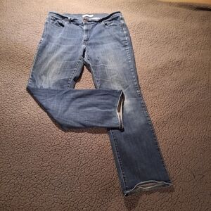Levis Jeans Mens 33x30* Blue 505 Regular Straight Mid Rise Medium Wash Denim